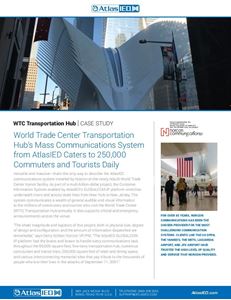 World Trade Center Transportation Hub Case Study